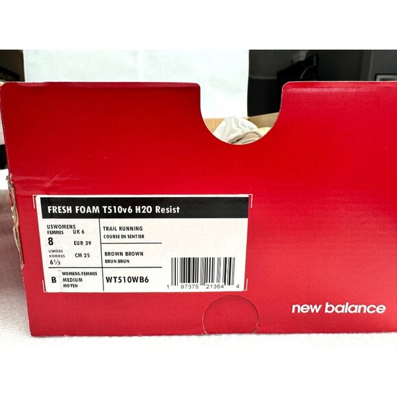 New Balance Fresh Foam T510v6 H20 Resist Trail Running Shoes Women's Size 8 Medi - Picture 2 of 9